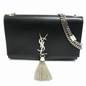 Saint Laurent Paris Kate Tassel Medium Chain Shoulder Bag Calf Leather YSL